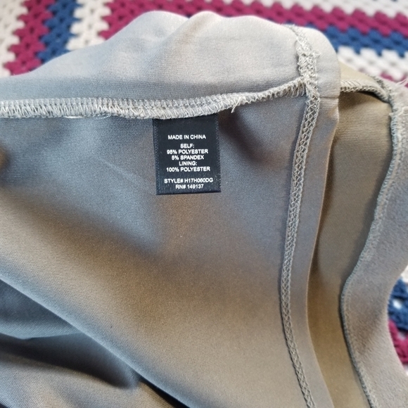 HYFVE Buckle sz Large faux suede skirt - Picture 6 of 6